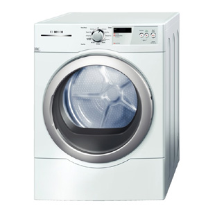  DLX White Front-loader Dryer 6.7 cubic feet with EcoSmart Sensors and WrinkleBlock Option