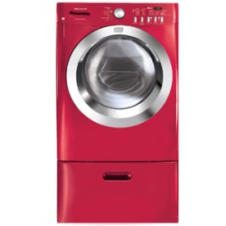  Red Front-Load Washer 3.5 Cu. Ft. Capacity Featuring Energy Saver and NSF Certified