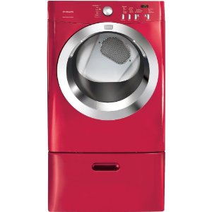 Red with Ultra-Capacity Dryer Express-Select Controls